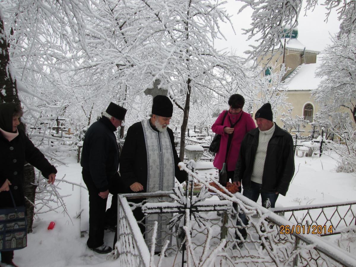 Pomenirea celor adormiți la mormânt