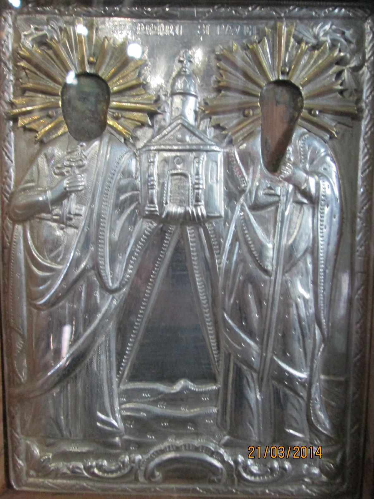 Icoană Sfinții Apostoli Petru și Pavel